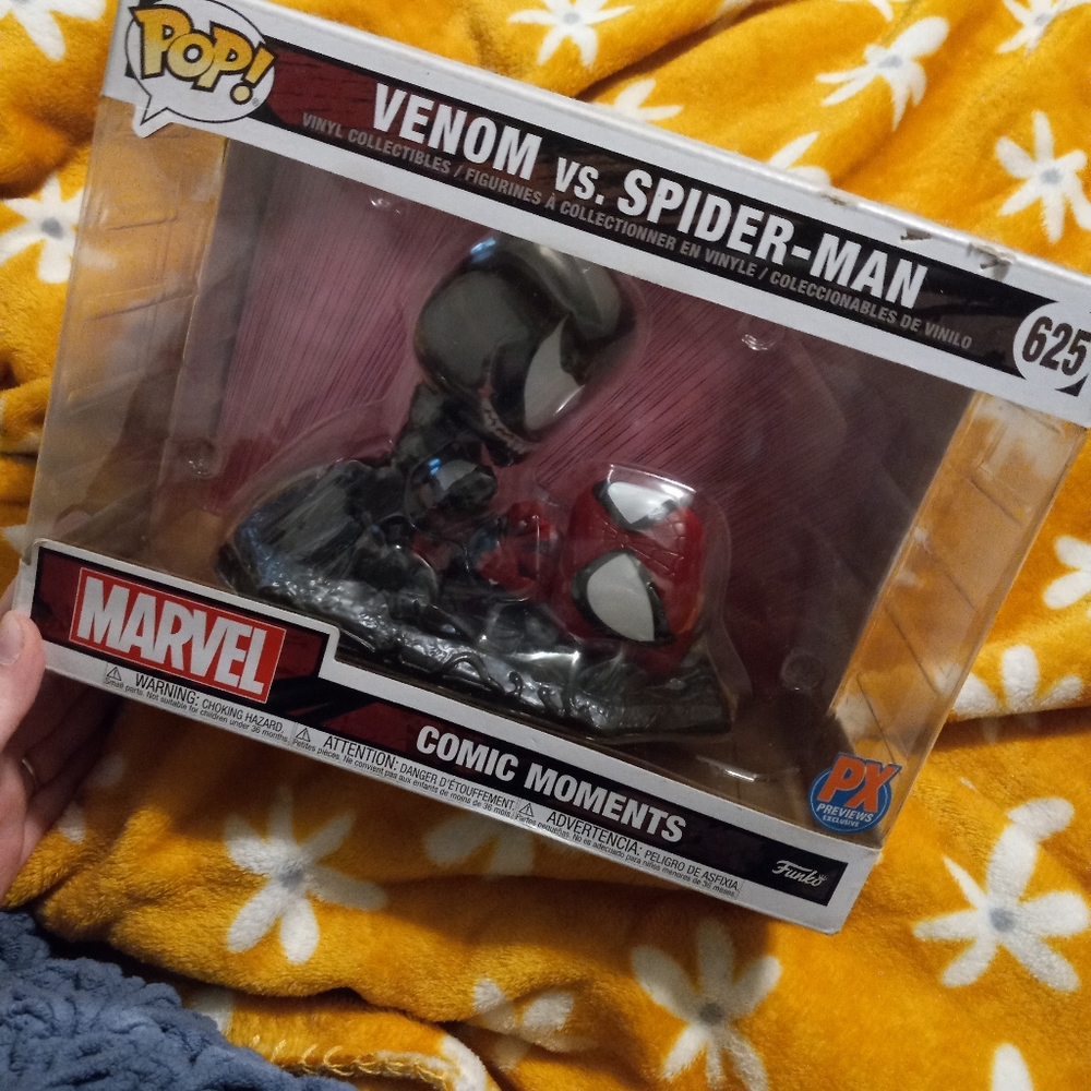 Venom Vs. Spiderman Funko Pop